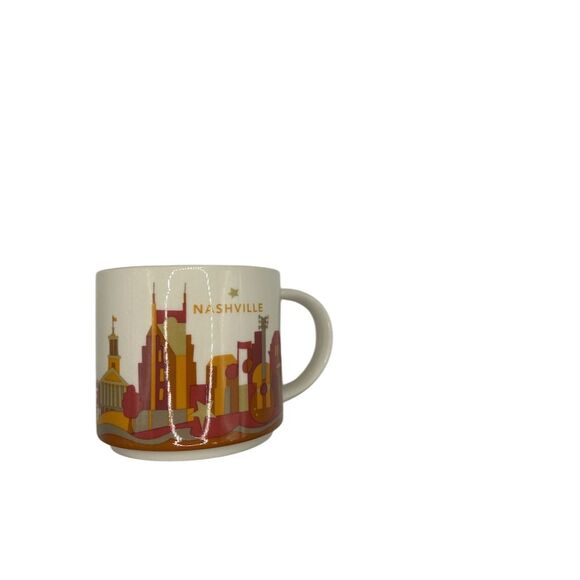 Starbucks Nashville Mug You Are Here Collection 14oz Coffee Cup - Picture 1 of 4